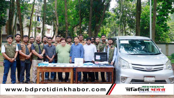 কথিত সীমানা পিলার-কয়েনের ফাঁদে কোটি টাকা আত্মসাৎ, মৌলভীবাজারে গ্রেপ্তার ৪